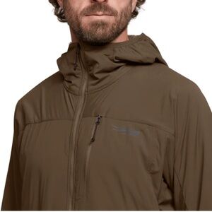 SITKA Ambient 100 - Men's Tan Performance Jacket with Insulated Lining